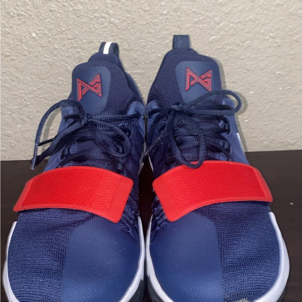 Nike Kids Blue and Red Sneakers